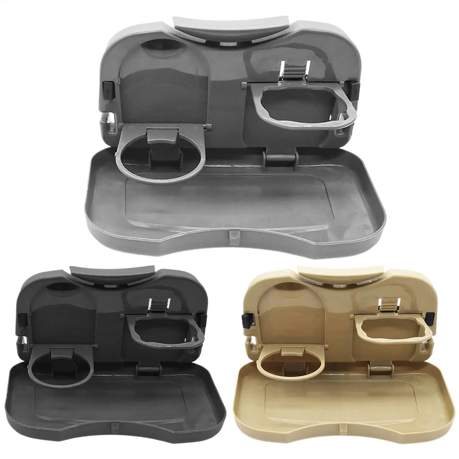 Foldable Car Table Automotive Backseat Desk Cup Holder Multifunctional Portable Table for Laptop Working Dining Eating RV Travel