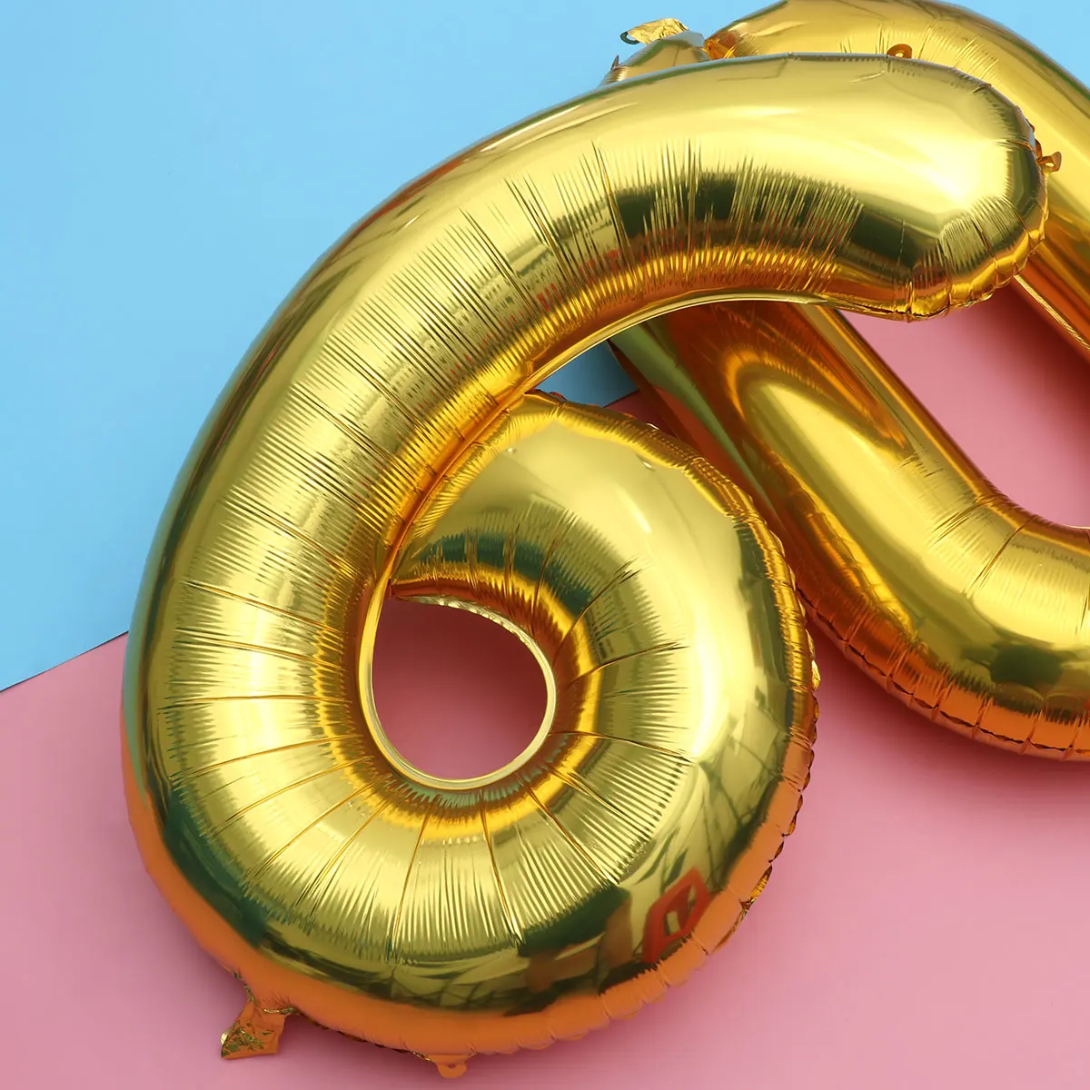 

40 Inch Golden Aluminum Foil Balloons Giant Jumbo Party Decoration Supplies Photo Props Reusable Safe Birthday Wedding Holiday