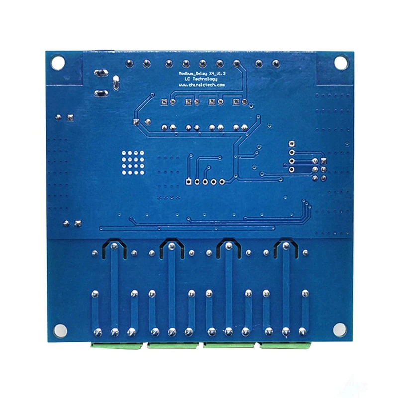 2X Modbus RTU 4 Way Relay Module 7-24V Relay Module Switch RS485/TTL Input And Output With Anti Reverse Protection