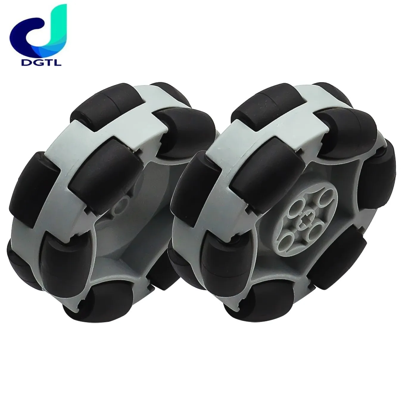 2. 5-calowy silnik 65276 robot Fulai koło 50mmtt kompatybilny z Lego plastikowym kołem omni do koła omni