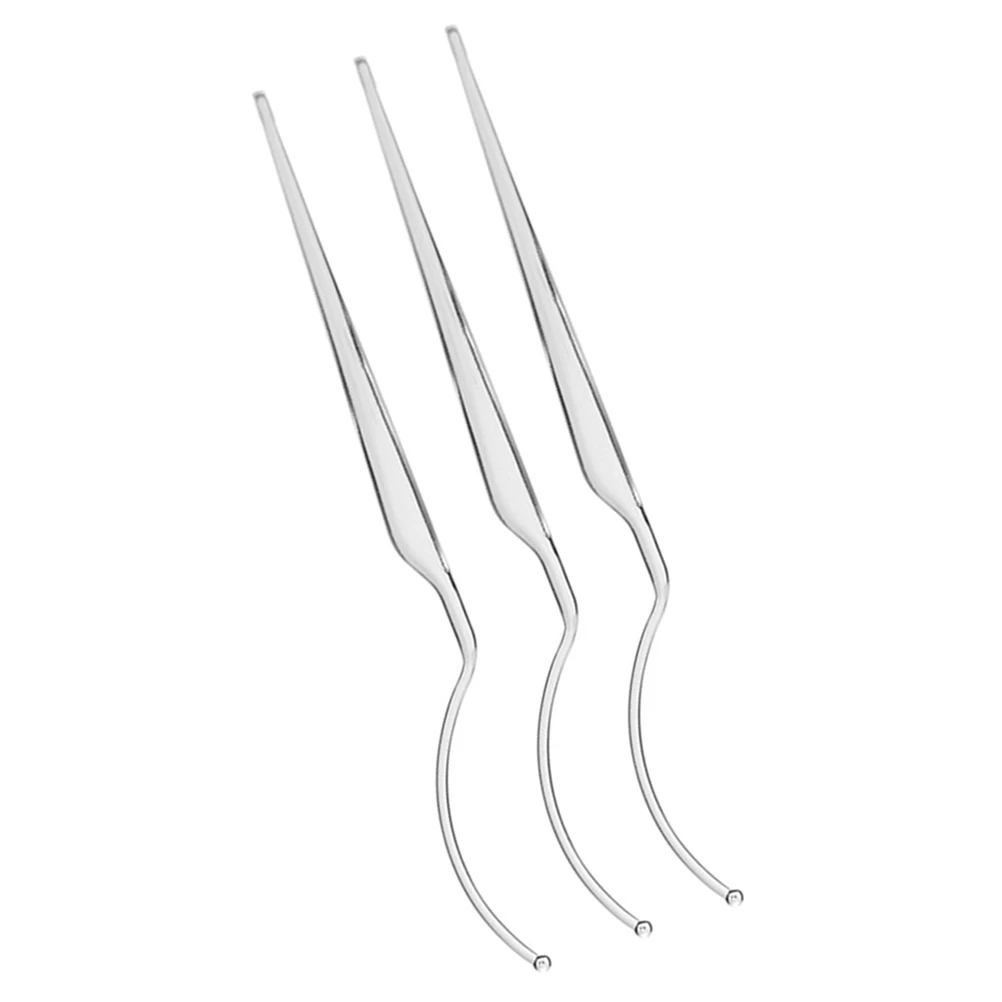 

3Pcs Fake Eyelash Display Tool Adjustable Curve Eyelashes Wearing Tool Salon Accessories Eyelash Grafting Auxiliary Holder Black