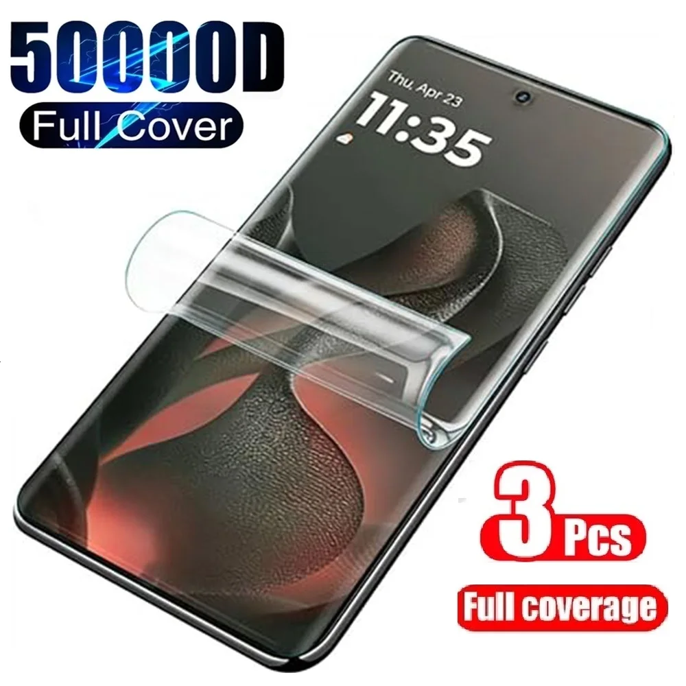 

3Pcs HD Hydrogel Film For Motorola Moto Edge 50 Neo Screen Protector