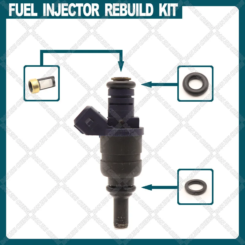 

Fuel Injector Repair Kit for Injector Part for 2001-2006 BMW 3.0L L6 1439800 13537546244 7546244