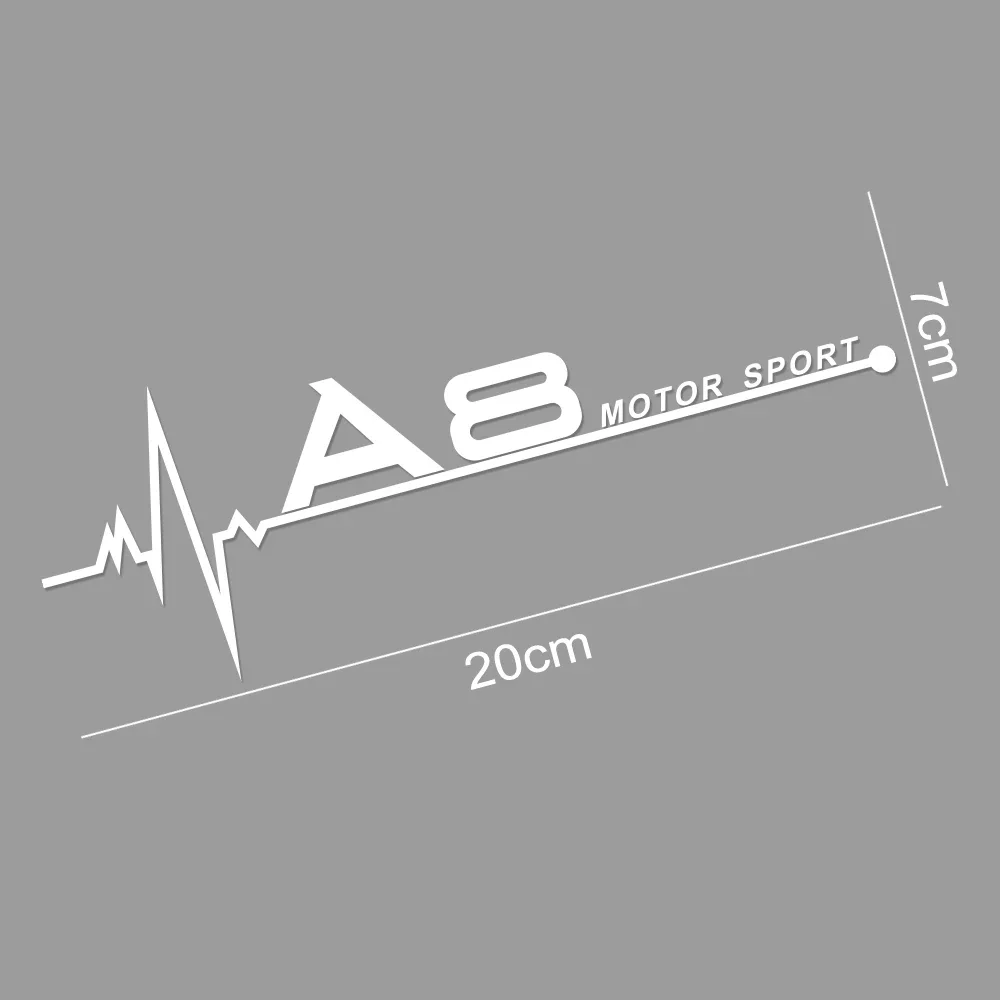 Car Sticker Side Window Sticker Audi A4 B6 B7 B8 B9 A3 8P 8V 8L A5 A6 C6 C5 C7 4F A1 A7 A8 Q2 Q3 PVC Waterproof Sunscreen 20CM - Image 6