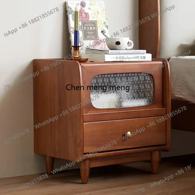 K182Vintage Organizer Nightstand Drawers Storage Modern Luxury Nightstand Premium Beauty Cajones De Dormitorio Bedroom Furniture