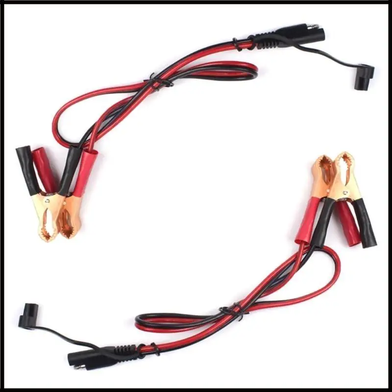 

SAE Extension Cable 16 AWG Wire Harness SAE to Battery Clip12V