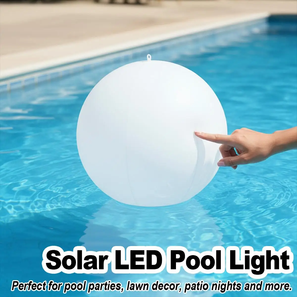 

Солнечный плавающий светильник для бассейна, надувной шар, водонепроницаемый RGB LED светильник с изменением цвета, IP68, для улицы, сада, ландшафта, аквадекор