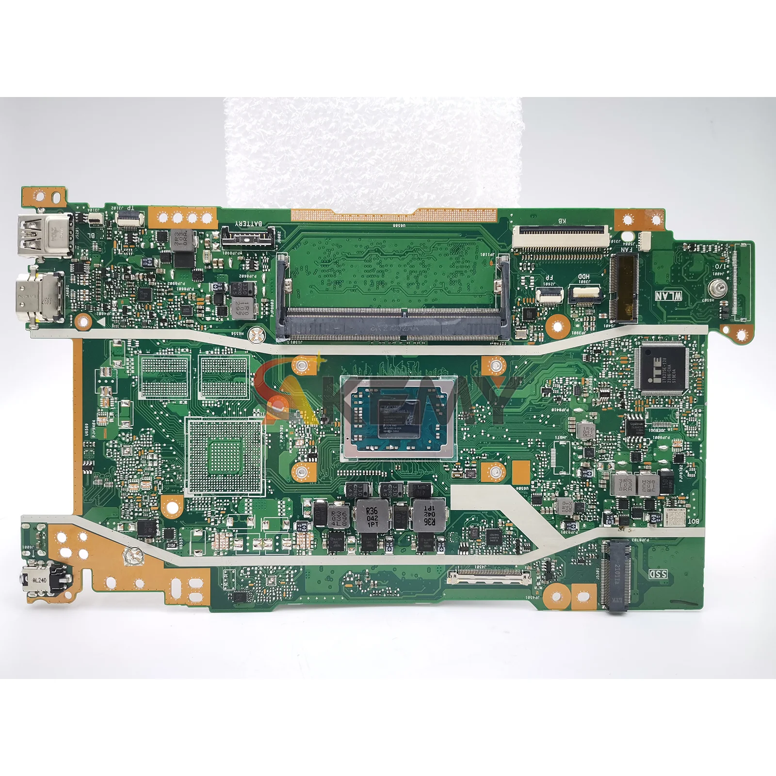 X415DA Laptop Motherboard For ASUS VivoBook FL8850D X415D X515DA X515DAP Notebook Mainboard With R3 R5 R7 CPU 100% tests OK stk