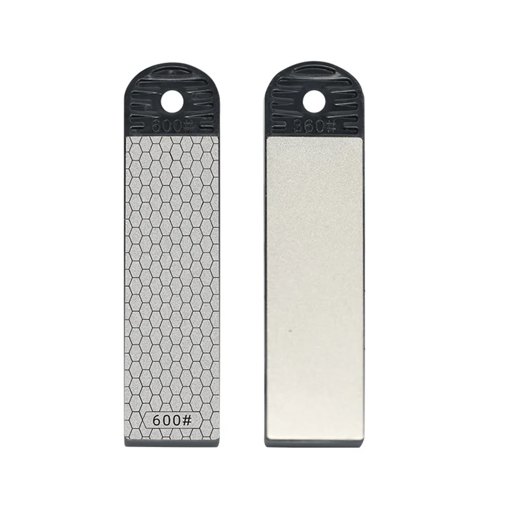 

Инструмент для заточки портативный веерообразный алмазный точильный камень для уличных ножей двойной зернистости 360/600 точильный камень в форме веера