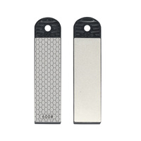 Sharpening Tool Portable FanShaped Diamond Sharpening Stone For Outdoor Knives Dual Grit 360/600 Fan Shaped Sharpening Stone