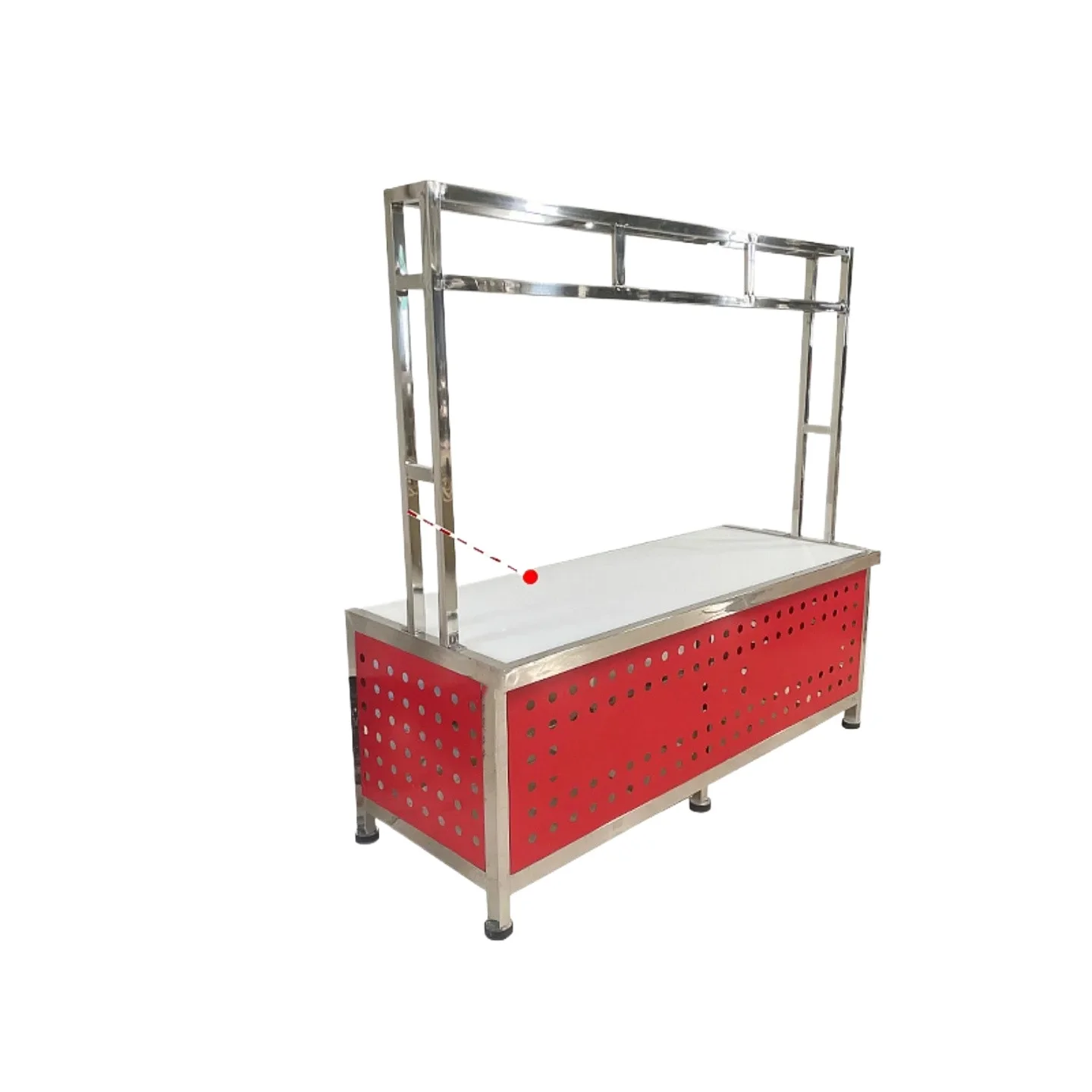LMM1 stainless steel splitting table meat selling table hanging meat rack commercial