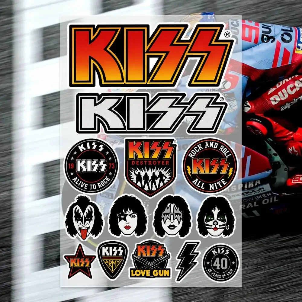 k-iss Stickers Moto Sticker Auto Body Bumper Windows Motorcycle Laptop Walls Vinyl Decal Car Tuning Accessories