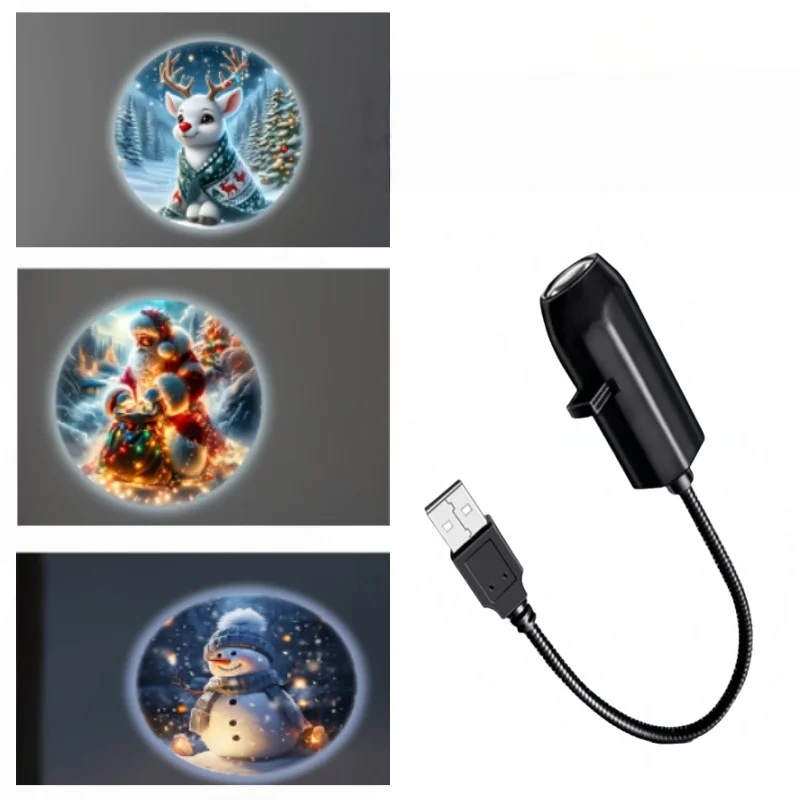 Christmas LED USB projector product details