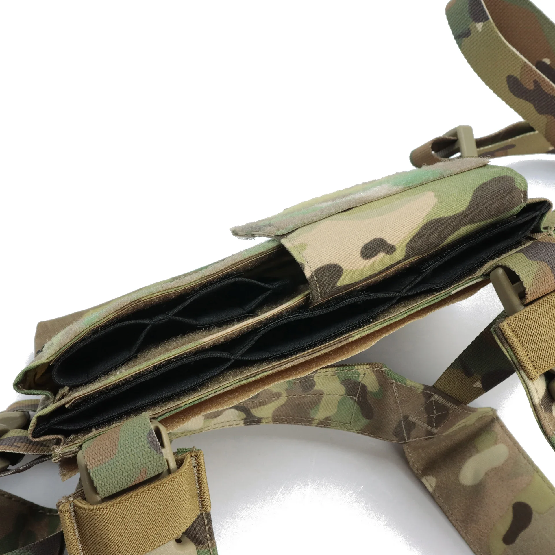 Imagem -02 - Camo Airsoft Tático Apeforcegear Micro Luta Mk3 Peito Rig mc Milsim Airsoft Wargame Afg-cr002