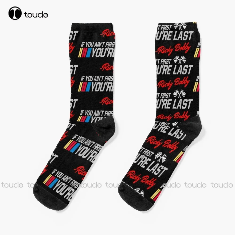 

If You Ain'T First You'Re Last - Superior Graphics Catholic Saint Faith Religious Socks Bulk Socks 360° Digital Print Gift