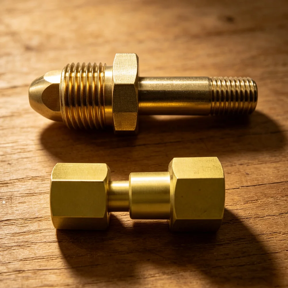 Inert for Gas Cylinder Connector CGA-320 To CGA-580 Adapter For Welding Gas Systems Yellow Cylinder To Regulator Adapter