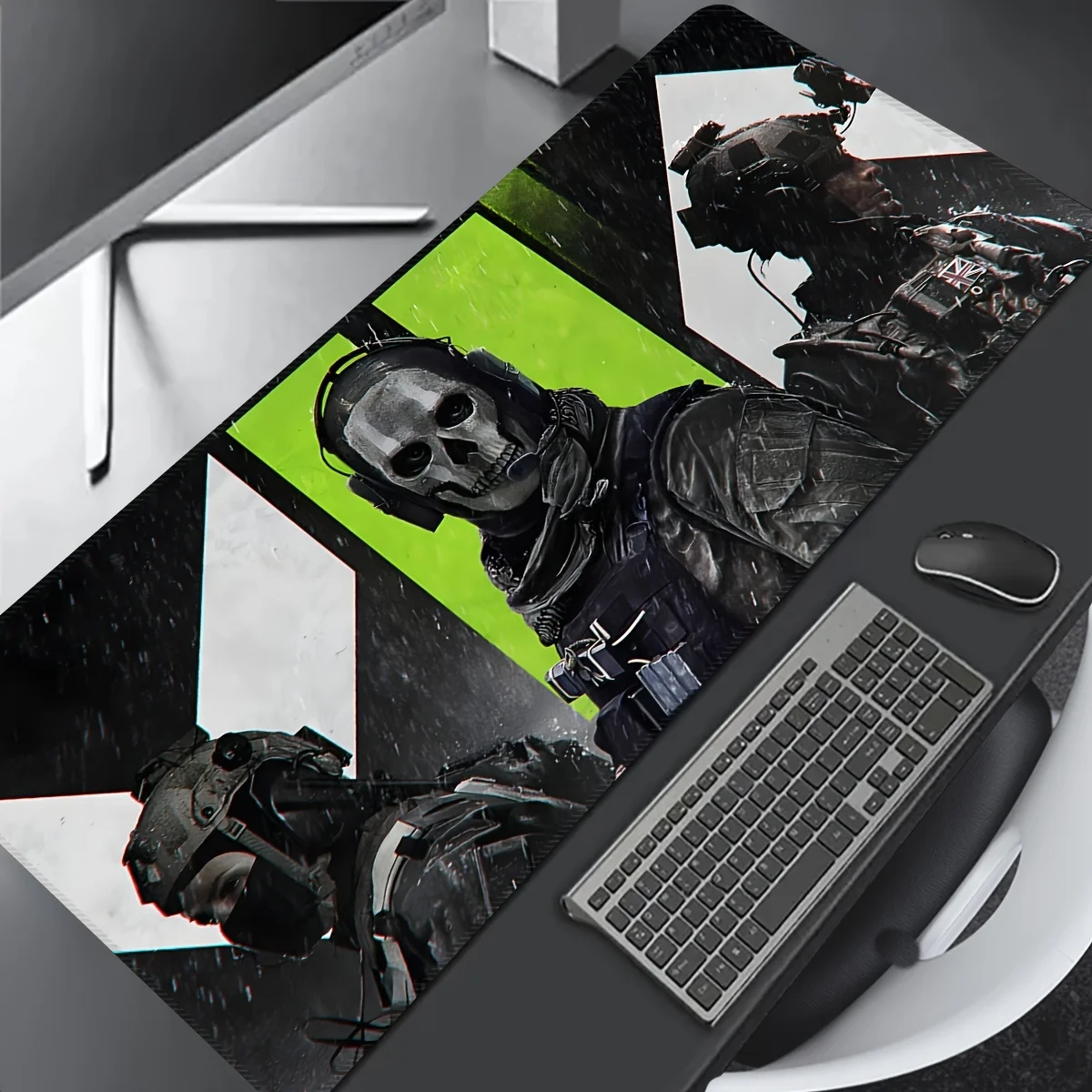 Skull Squad Extended Large Size Non-slip Rubber Mouse pad XXL Computer Gaming accessories Keyboard Desktop Decor Mat for Offices