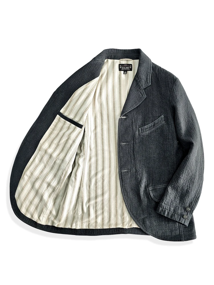 Men\'s Suit Jacket Single Breasted Vintage Blazer
