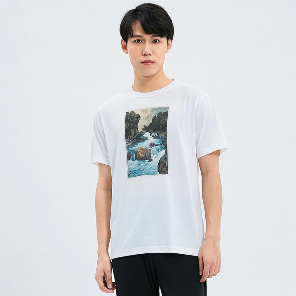 

Montbel Japan's new summer outdoor sports short-sleeved breathable round-neck T-shirts for men and women couples 2025 fashion T