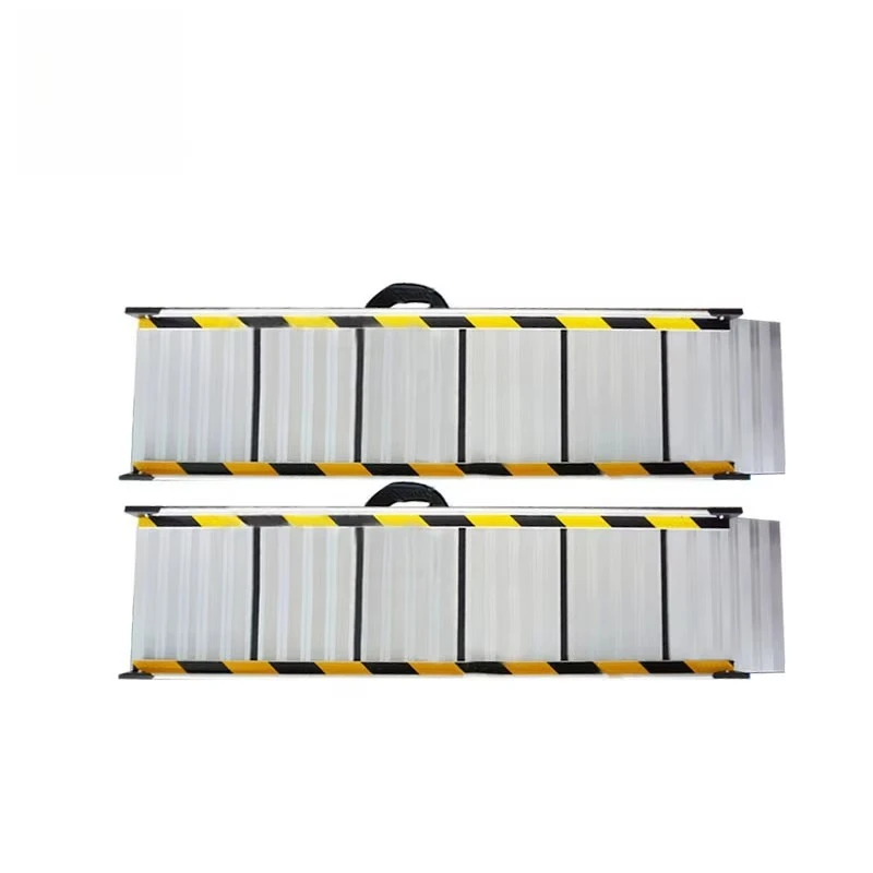 Lightweight Aluminum Ramp Foldable Loading Ramp Easy to Carry Mini
