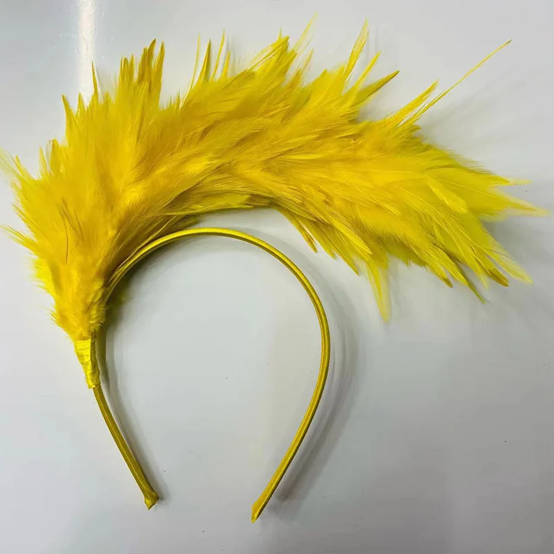 Feder-Stirnband Für Damen – Maskerade-Kopfschmuck Für Party, Halloween, Weihnachten