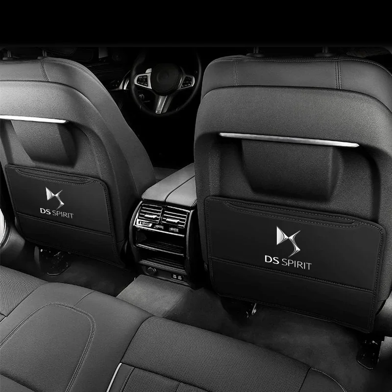 For DS SPIRIT DS3 DS4 DS5 DS6 DS7 Car Seat Anti Kick Pad Front Seat Back Child Anti Kick Pad Seat Protection Pad - Image 3