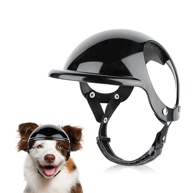 Stylish Pet Helmet S/M/L Bicycle Motorcycle Helmet with Sunglasses Dog cat Helmet for traveling Protection Head Pets Accessories