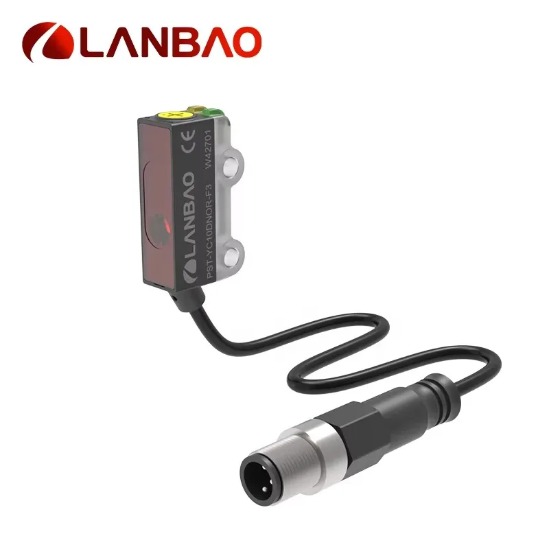 IP65 CE Certified 30mm Sensing Distance 12/24VDC PNP NO Optical Proximity Sensor with 1ms Response Time