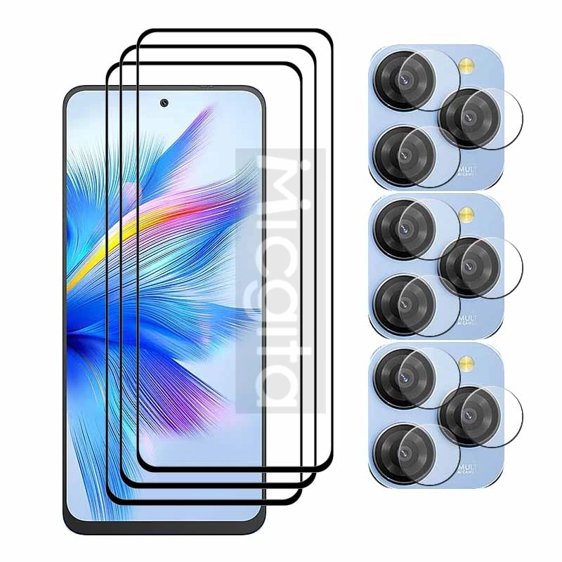 Pełne klejenie ochraniacz ekranu do Blackview Shark 9 szkło do smartfona odporny na zarysowania do Blackview Shark 9 folia z miękkiego włókna
