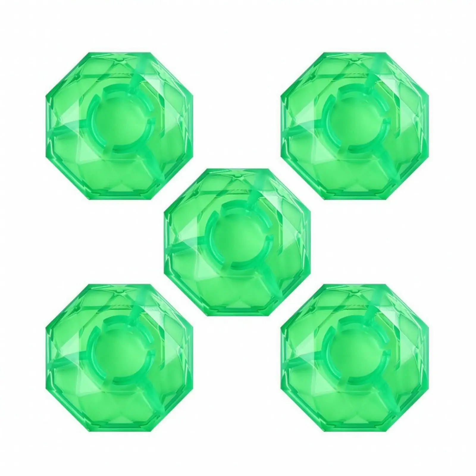 Guitar Pedal Topper Cap Diamond Faceted Footswitch Cover for Electric Guitar Effects Pedal Replacement Part