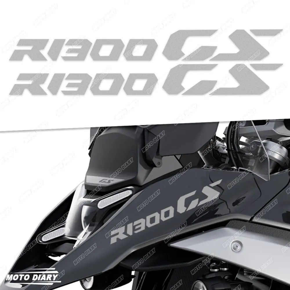 For R1300GS R 1300 GS R 1300GS 2023 2024 Motorcycle Front Beak Stickers Fairing Decals Waterproof