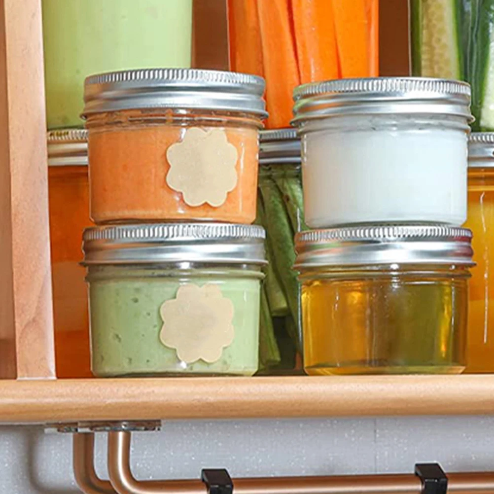 6pcs Empty Cream Travel Size Small Plastic Containers With Lids Reusable Storage Jars For Skincare Cosmetics Perfume Clear