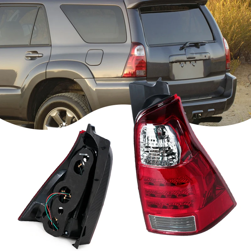 

Автомобильный задний фонарь для Toyota 4 Runner 2006 2007 2008 2009, фонарь заднего хода, стоп-сигнал, поворотный мигающий свет, сигнальная лампа дальнего света