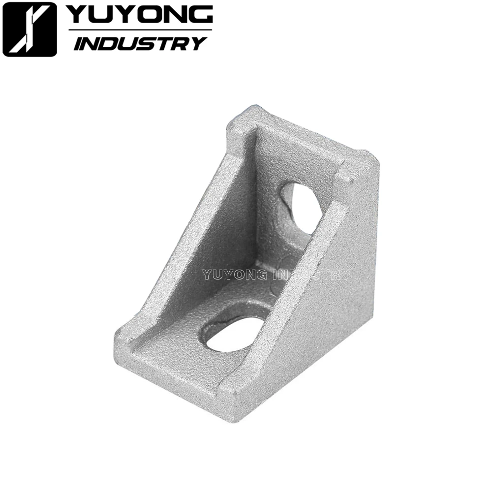 100pcs/Lot 90 Degree Cast Corner Bracket 20x28x28mm for V-Slot Profile 2028 corner use 2020 industrial aluminum profile