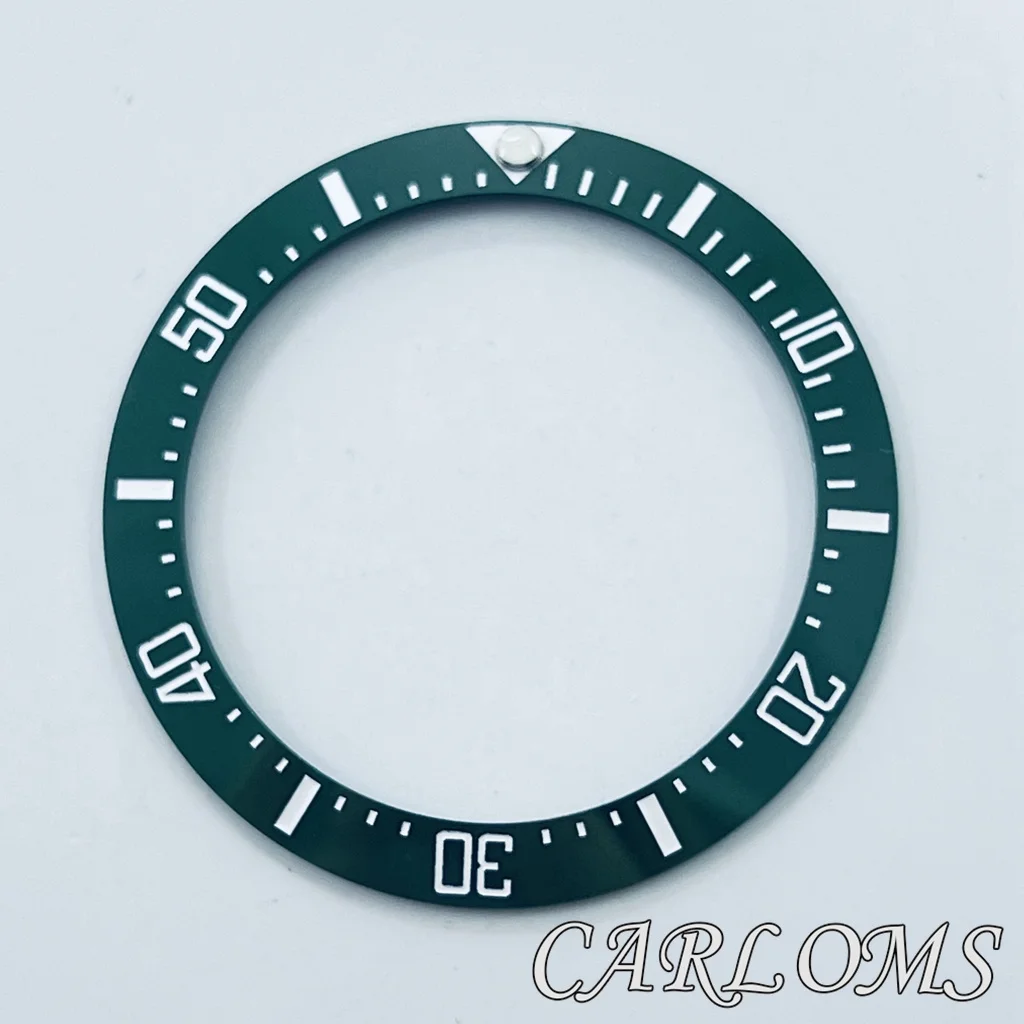 TOP 40mm Black Blue Green SEA Sterile Bezel Ceramic Bezel Insert For 44mm Mens Watches Replace Accessories Watch Bezel