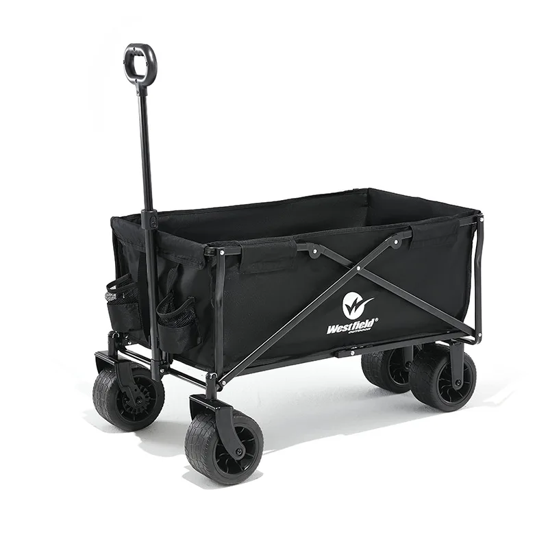 

Camping camp trailer outdoor foldable oversized camping trolley
