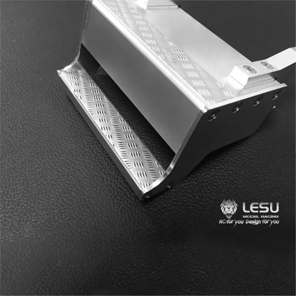 Lesu caixa de ferramentas de metal, estoque nos eua, para 1/14 tamiya rc, trator, caminhão, veículos de engenharia, atualização, modelo de carro, peças de brinquedos