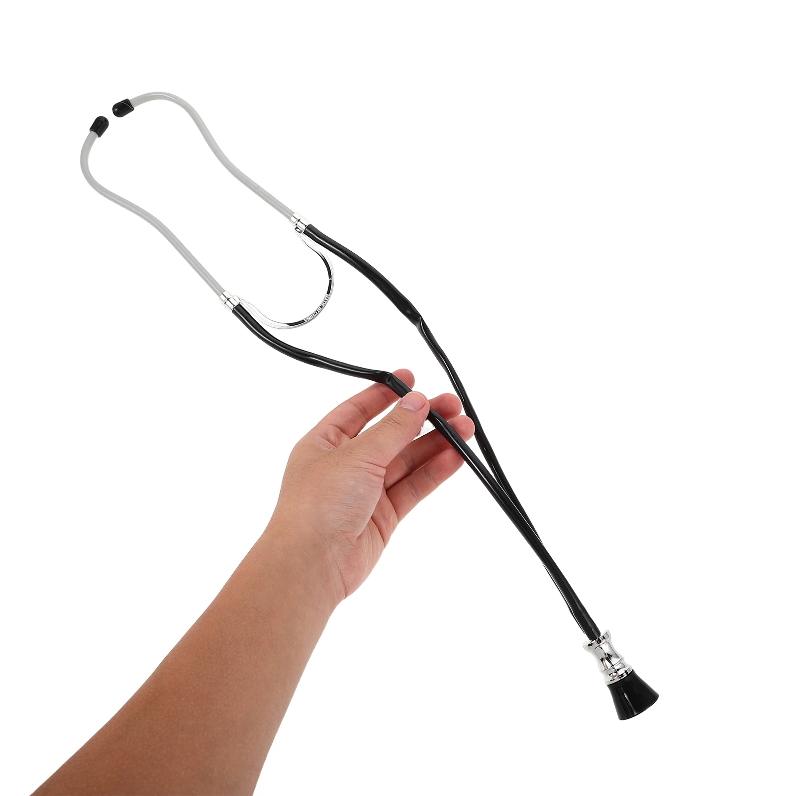 4 Pcs Simulated Stethoscope Children's Fake Toy Cosplay False Metal Pretend Doctor for