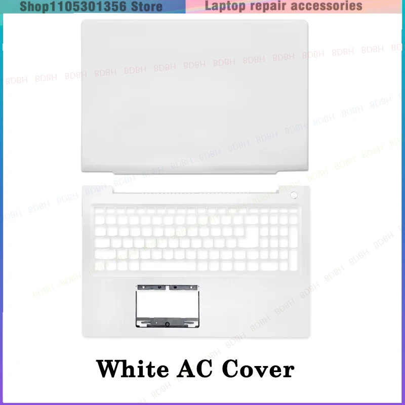 Silver White Laptop Replace For Ideapad 310S-15ISK 510S-15 New LCD Back Cover Front Frame Keyboard Bezel Bottom Base Case