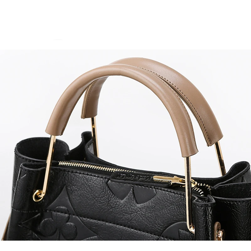 Jamhoo Luxury Embossed Ladies Handbag Large Capacity Tote Bag Retro Bucket Bag For Female Casual Shoulder Bag сумка женская