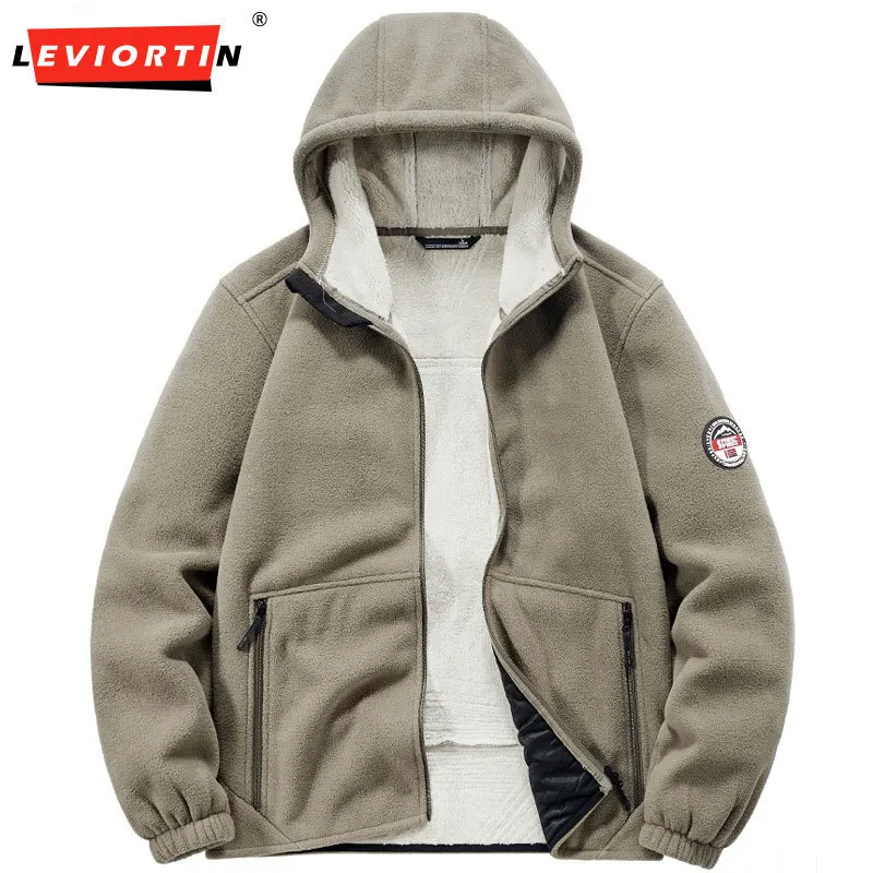 

Мужская спортивная толстовка с капюшоном, осенне-зимняя уличная теплая флисовая подкладка, ветрозащитная куртка из софтшелла, внутренняя флисовая куртка, пальто