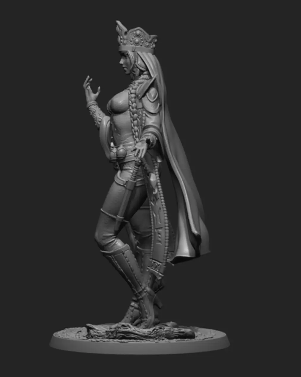 1/22 Resin Model Figure GK, Unassembled and unpainted kit
