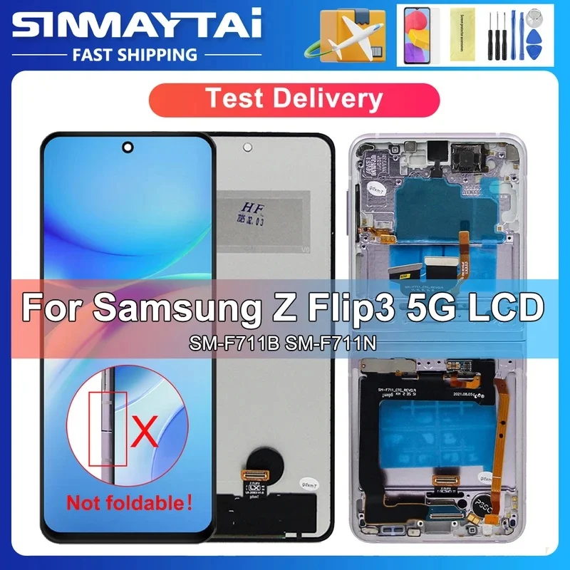 tested-z-flip3-5g-sm-f711b-f711n-f711u-f711w-for-samsung-for-z-flip3-lcd-display-touch-screen-digitizer-assembly-replacement
