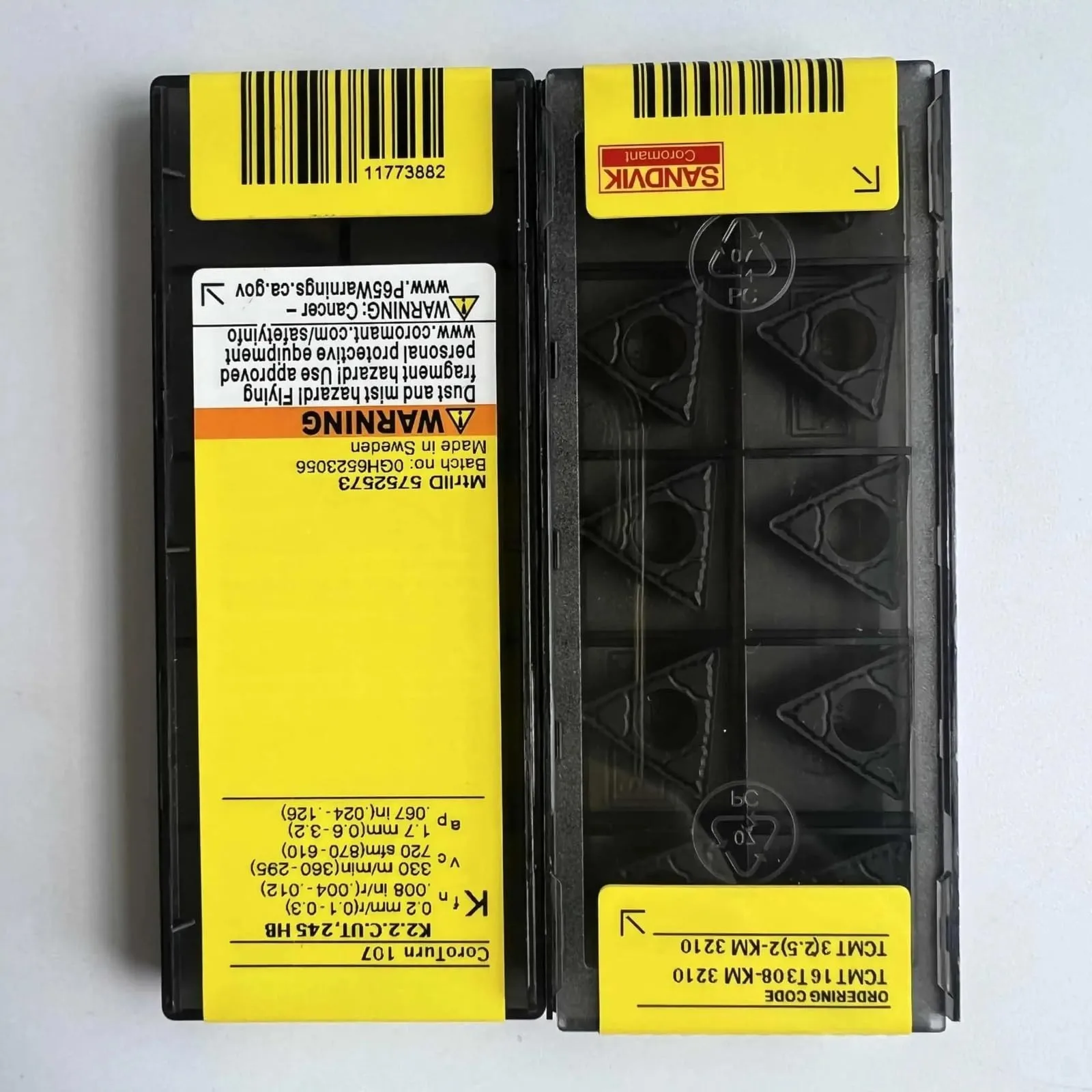 

Оригинальный SANDVIK/TCMT16T308-KM 3210/лезвие с ЧПУ из твердого сплава, 10 шт.