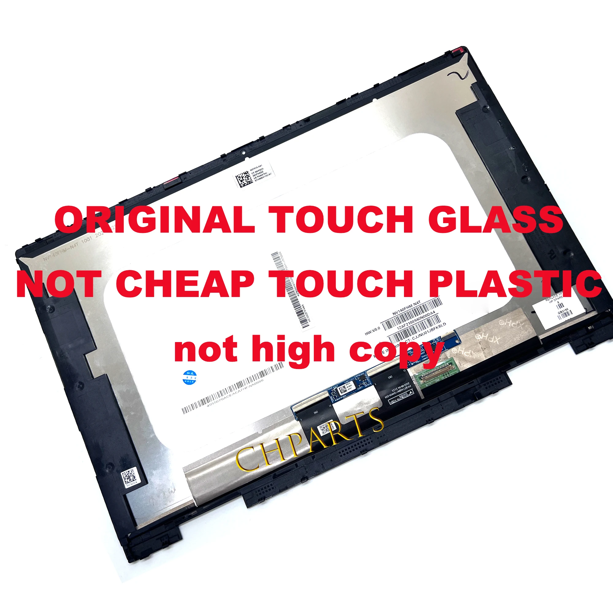 For HP Pavilion X360 Convertible 14-DY 14M DY 14t -DY Display Touch Screen Digitizer Replacement Assembly Frame FHD 14 DY