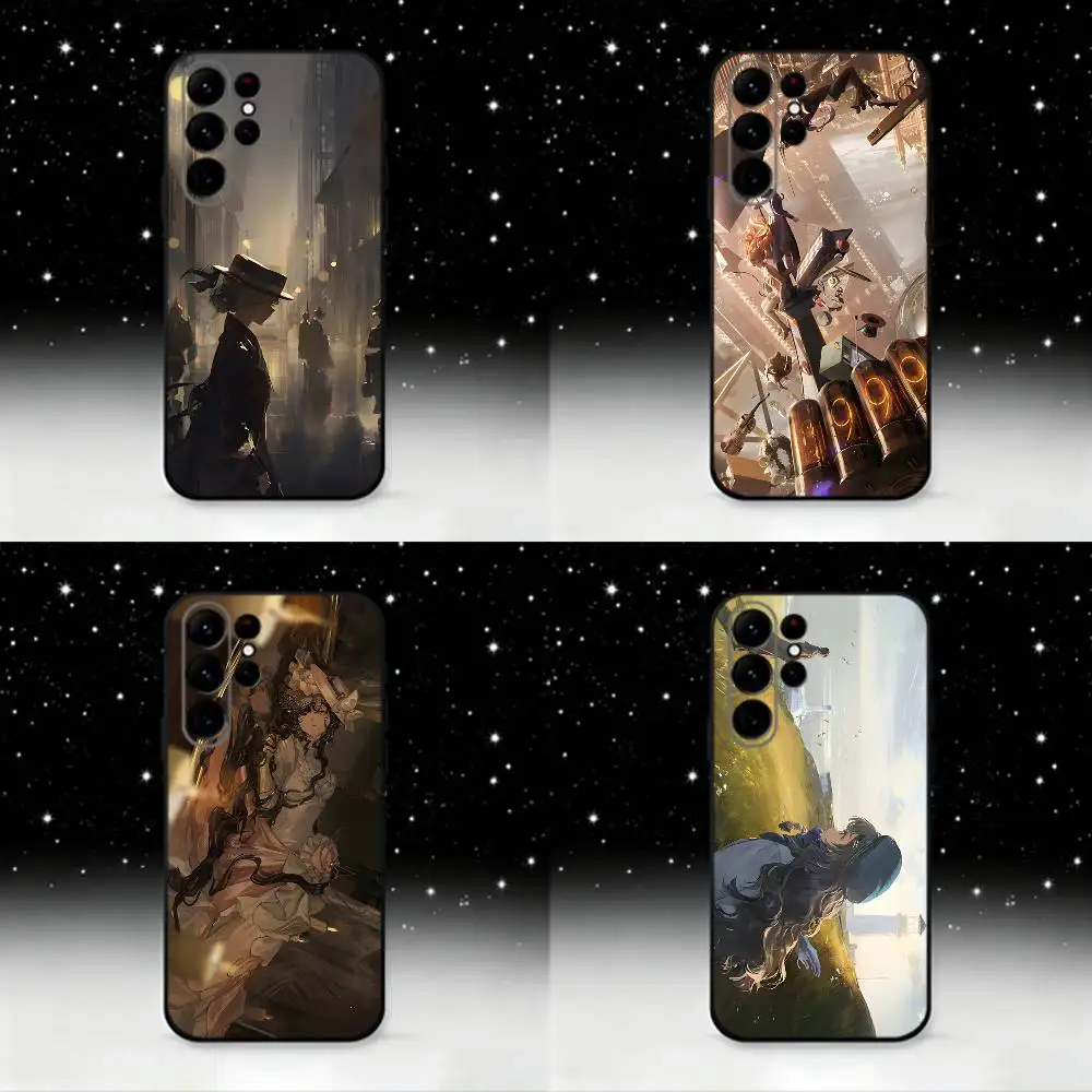 حافظة هاتف R-Reverse 1999 لهاتف سامسونج S25، S24 Ultra، S20، S30 plus، S22 plus، S23، S30 Ultra 5G غلاف أسود من السيليكون #1