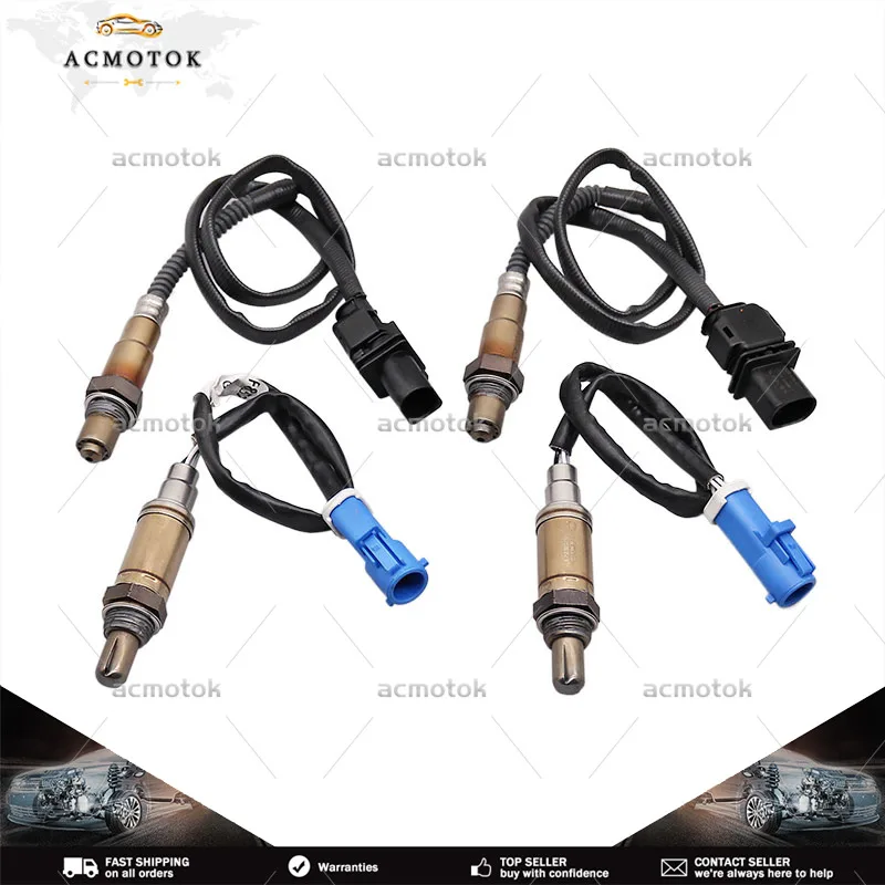 

4Pieces 234-5108 234-4127 Upstream & Downstream O2 Oxygen Sensor Lambda Sensor For Ford Expedition F-150 Lincoln Navigator 5.4L