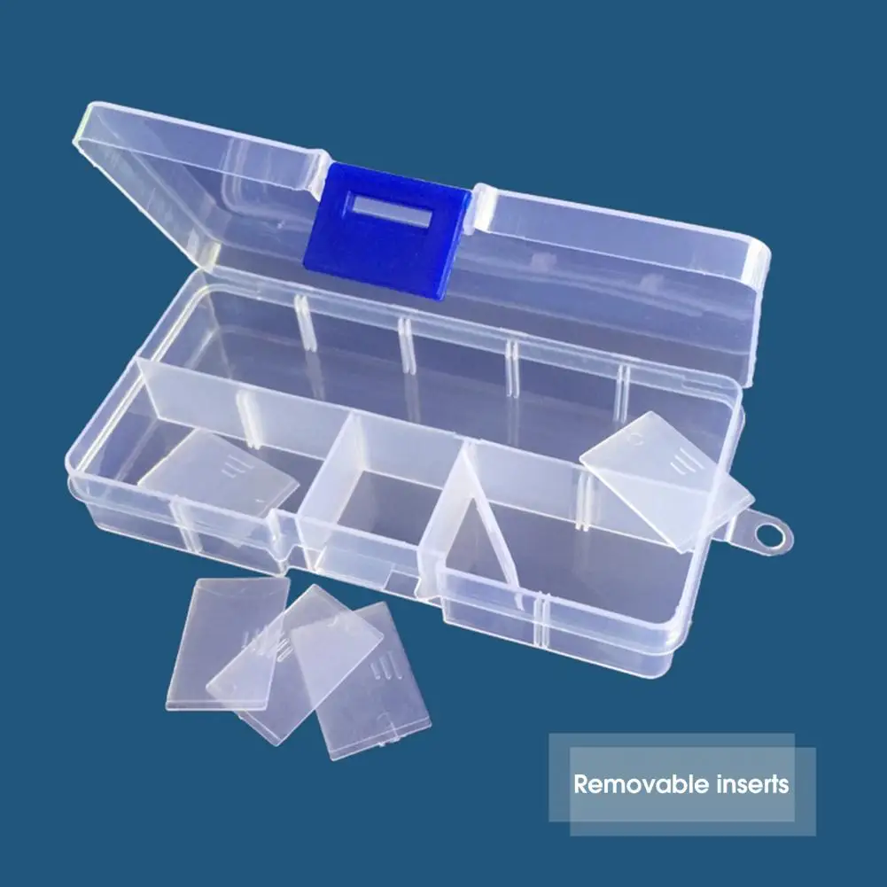 Plastic Organizer Storage Box Container Jewelry Box Beads Art DIY Crafts Jewelry Fishing Tackles Box Jewelry Rectangle Boxes