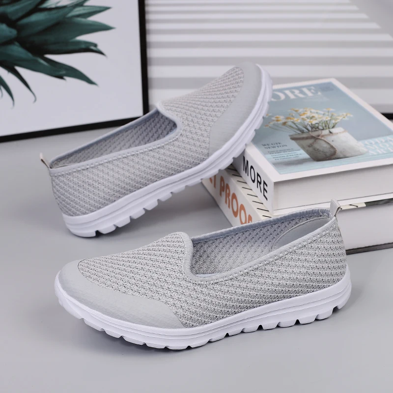 Summer Slip On Mesh Half Shoes For Men Women Slippers Lightweight Comfortable Breathable Big Size 47 48 For Dropshipping