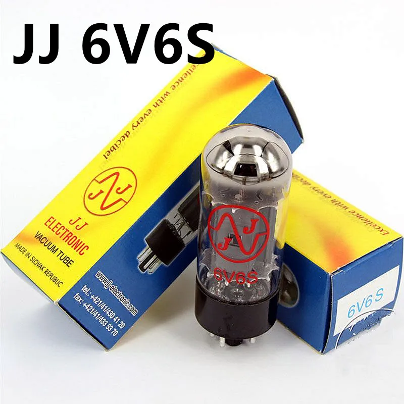 JJ 6V6S Словакия вакуумная трубка заменяет все бренды 6V6 6V6GT 6P3P 6F6 6N 6C силовая трубка заводской тест и соответствие